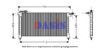 AKS DASIS 022060N Condenser, air conditioning